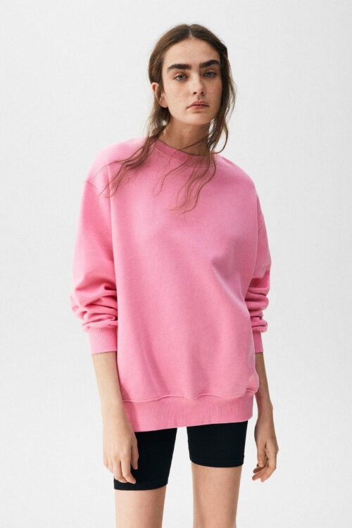 Sweatshirt Oversize en Polaire Bio