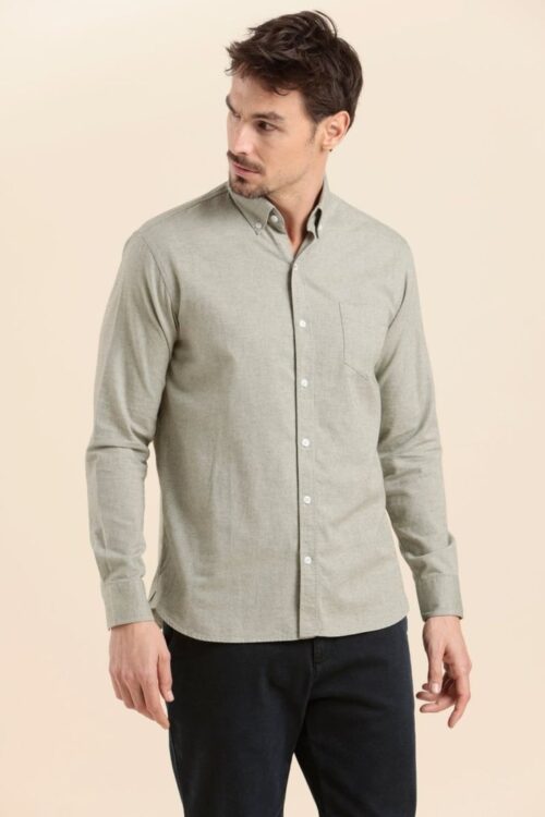 Chemise classique en flanelle