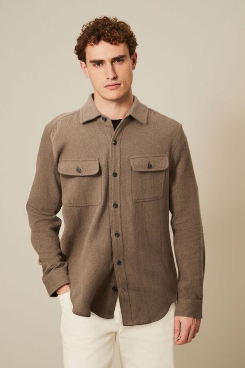 Chemise en flanelle coupe ample