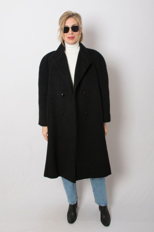 Manteau Classique en Laine Durable